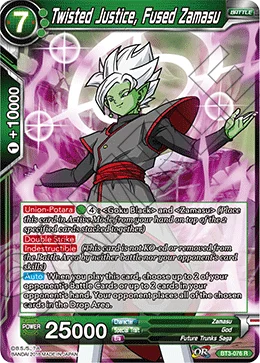 Twisted Justice, Fused Zamasu 「BT3-076」「EN」