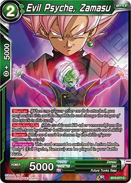 Evil Psyche, Zamasu 「BT3-077_BD」「EN」