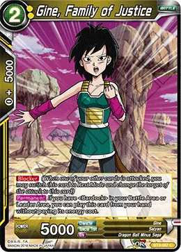 Gine, Family of Justice 「BT3-087」「EN」