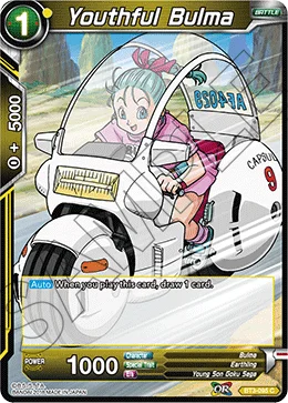 Youthful Bulma 「BT3-095」「EN」