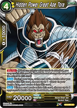 Hidden Power Great Ape Tora 「BT3-096」「EN」
