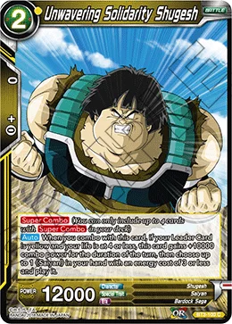 Unwavering Solidarity Shugesh 「BT3-100」「EN」
