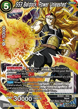 SS3 Bardock, Power Unleashed 「BT3-109」「EN」