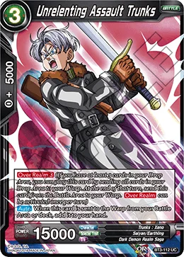 Unrelenting Assault Trunks 「BT3-112」「EN」