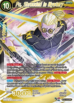 Fu, Shrouded in Mystery 「BT3-118_SPR」「EN」