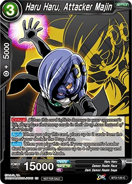 Haru Haru, Attacker Majin 「BT3-120_PR」「EN」