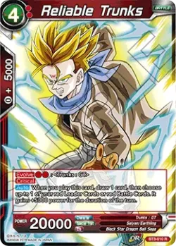 Reliable Trunks #BT3-010 · Dragon Ball Super CCG