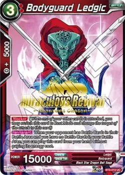 Bodyguard Ledgic #BT3-015_PR · Dragon Ball Super CCG