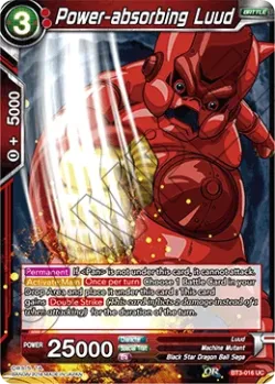 Power-absorbing Luud #BT3-016 · Dragon Ball Super CCG