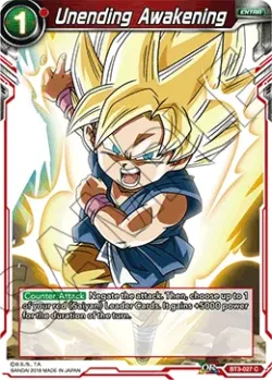 Unending Awakening #BT3-027 · Dragon Ball Super CCG