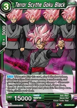 Terror Scythe Goku Black #BT3-075_BD · Dragon Ball Super CCG