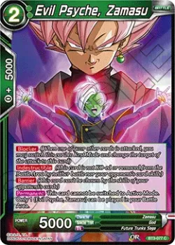 Evil Psyche, Zamasu #BT3-077_BD · Dragon Ball Super CCG