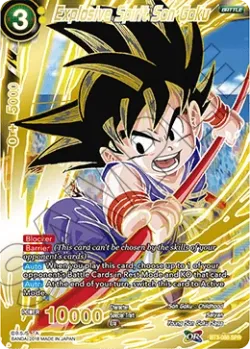 Explosive Spirit Son Goku #BT3-088_SPR · Dragon Ball Super CCG