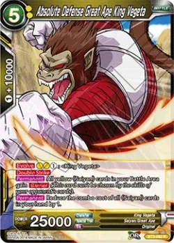 Absolute Defense Great Ape King Vegeta 「BT3-092」「EN」