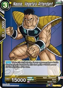 Nappa, Vegeta's Attendant 「BT3-102」「EN」