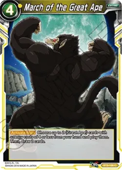 March of the Great Ape 「BT3-106_BD」「EN」