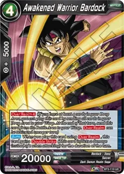 Awakened Warrior Bardock 「BT3-110_BD」「EN」