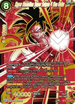 Hyper Evolution Super Saiyan 4 Son Goku 「BT3-123」「EN」