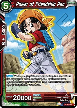 Power of Friendship Pan 「BT4-009」「EN」