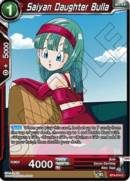 Saiyan Daughter Bulla 「BT4-014」「EN」