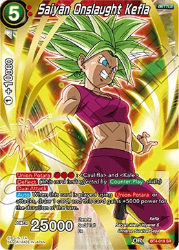 Saiyan Onslaught Kefla 「BT4-019」「EN」