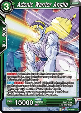 Adonic Warrior Angila 「BT4-062」「EN」