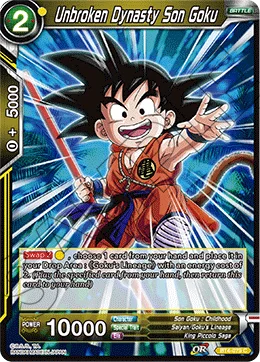 Unbroken Dynasty Son Goku 「BT4-079」「EN」