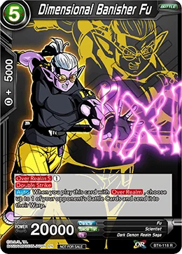 Dimensional Banisher Fu 「BT4-118_PR」「EN」