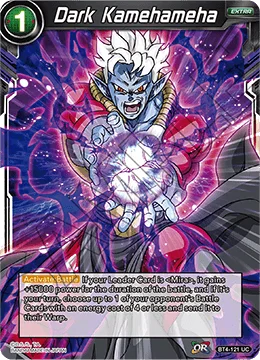 Dark Kamehameha 「BT4-121」「EN」