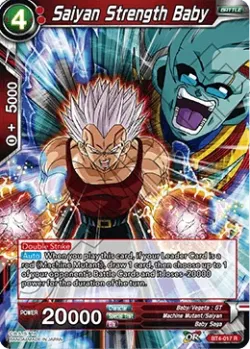 Saiyan Strength Baby #BT4-017 · Dragon Ball Super CCG
