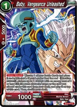 Baby, Vengeance Unleashed #BT4-018 · Dragon Ball Super CCG