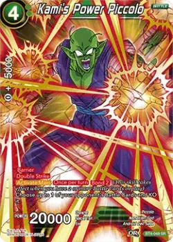 Kami's Power Piccolo #BT4-049 · Dragon Ball Super CCG