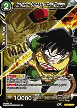 Intrepid Dynasty Son Gohan #BT4-084_PR · Dragon Ball Super CCG