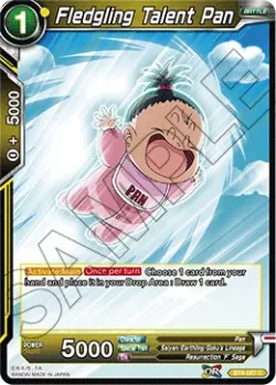 Fledgling Talent Pan #BT4-087 · Dragon Ball Super CCG