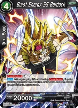 Burst Energy SS Bardock 「BT4-100」「EN」