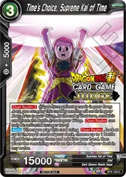 Time's Choice, Supreme Kai of Time 「BT4-103_PR」「EN」