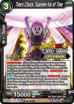 Time's Choice, Supreme Kai of Time 「BT4-103_PR02」「EN」