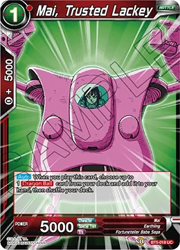 Mai, Trusted Lackey 「BT5-018」「EN」