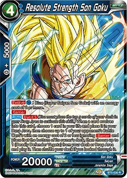 Resolute Strength Son Goku 「BT5-030」「EN」