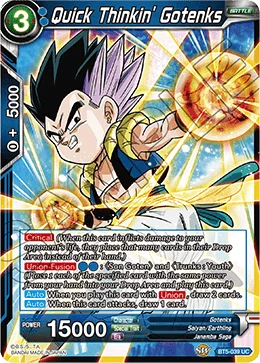 Quick Thinkin' Gotenks 「BT5-039」「EN」