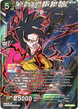 Twin Onslaught SS4 Son Goku 「BT5-055_SPR」「EN」