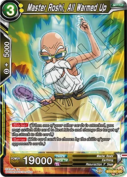 Master Roshi, All Warmed Up 「BT5-087」「EN」