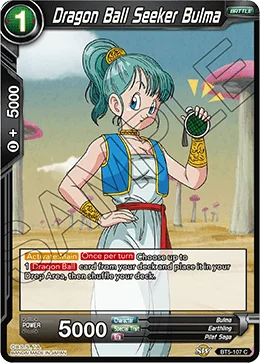 Dragon Ball Seeker Bulma 「BT5-107」「EN」