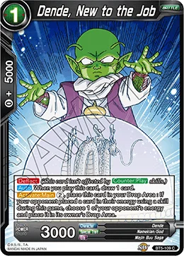 Dende, New to the Job 「BT5-109」「EN」