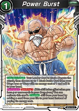 Power Burst 「BT5-115_PR02」「EN」