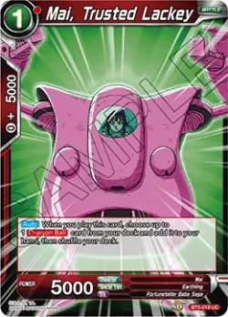 Mai, Trusted Lackey #BT5-018 · Dragon Ball Super CCG