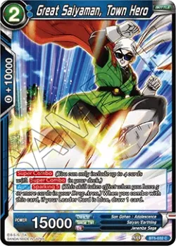 Great Saiyaman, Town Hero #BT5-032 · Dragon Ball Super CCG