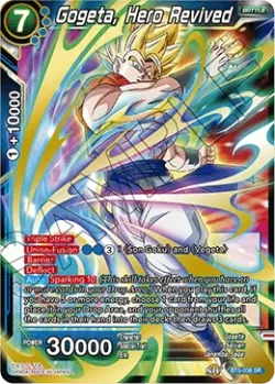 Gogeta, Hero Revived #BT5-038 · Dragon Ball Super CCG