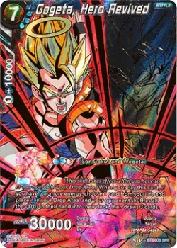 Gogeta, Hero Revived #BT5-038_SPR · Dragon Ball Super CCG