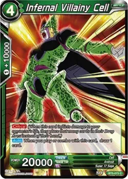 Infernal Villainy Cell #BT5-073 · Dragon Ball Super CCG